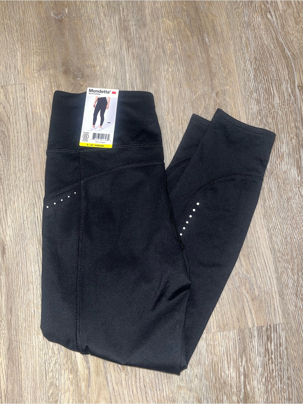 Mondetta Black High-Rise Leggings